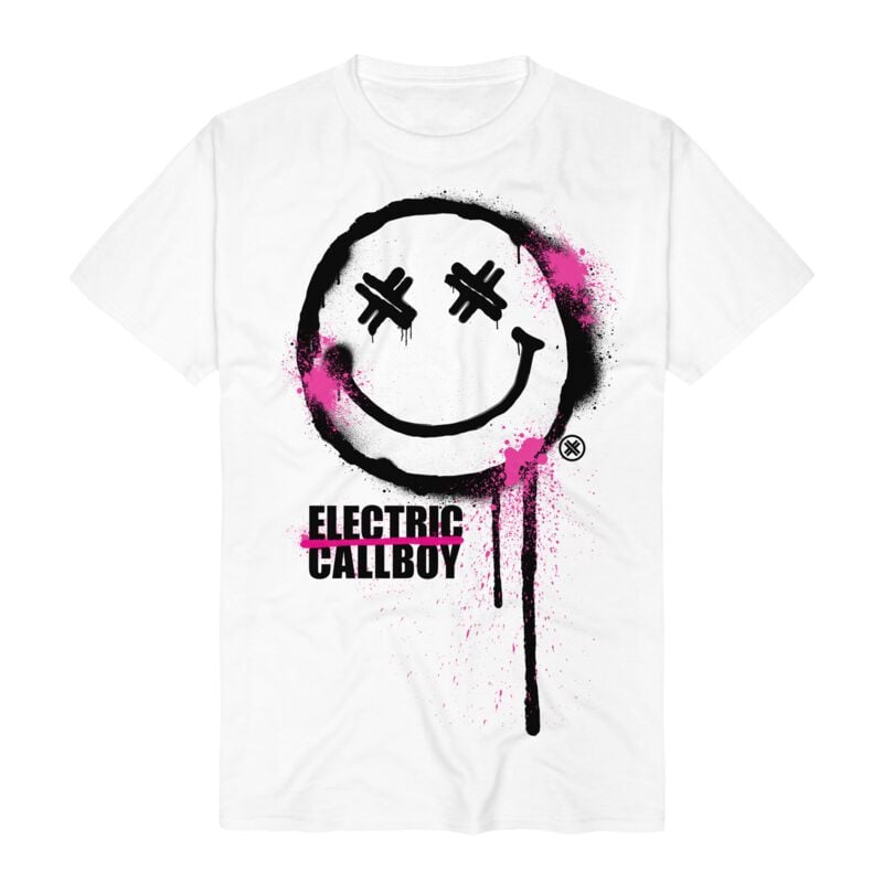 4055585624529 - Spray Smile T-Shirt weiß in 3XL