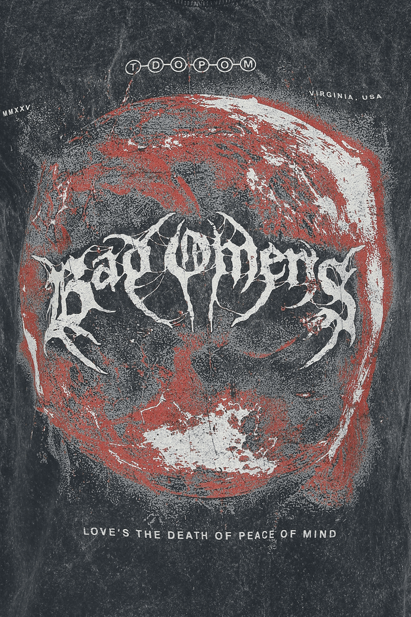 Thumbnail - Bad Omens Dark Planet T-Shirt charcoal in XL