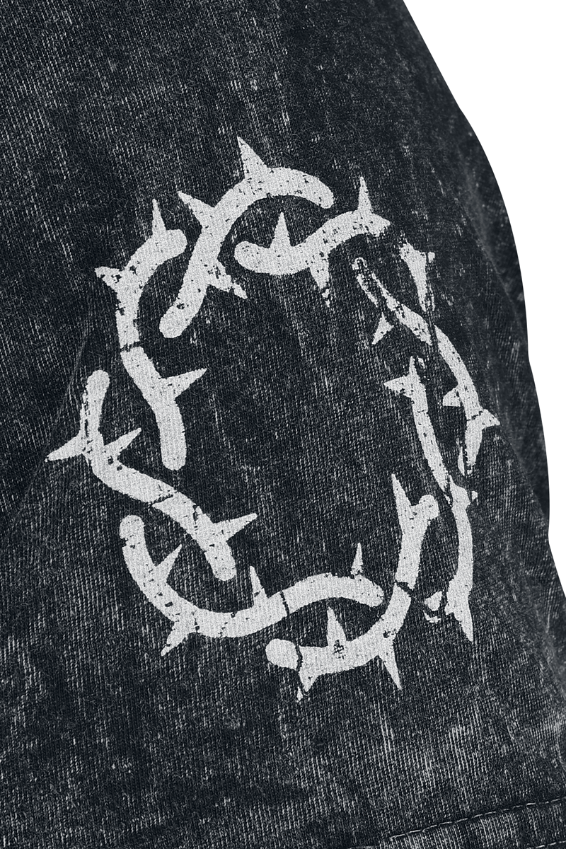 Thumbnail - Bad Omens Villain T-Shirt charcoal in M