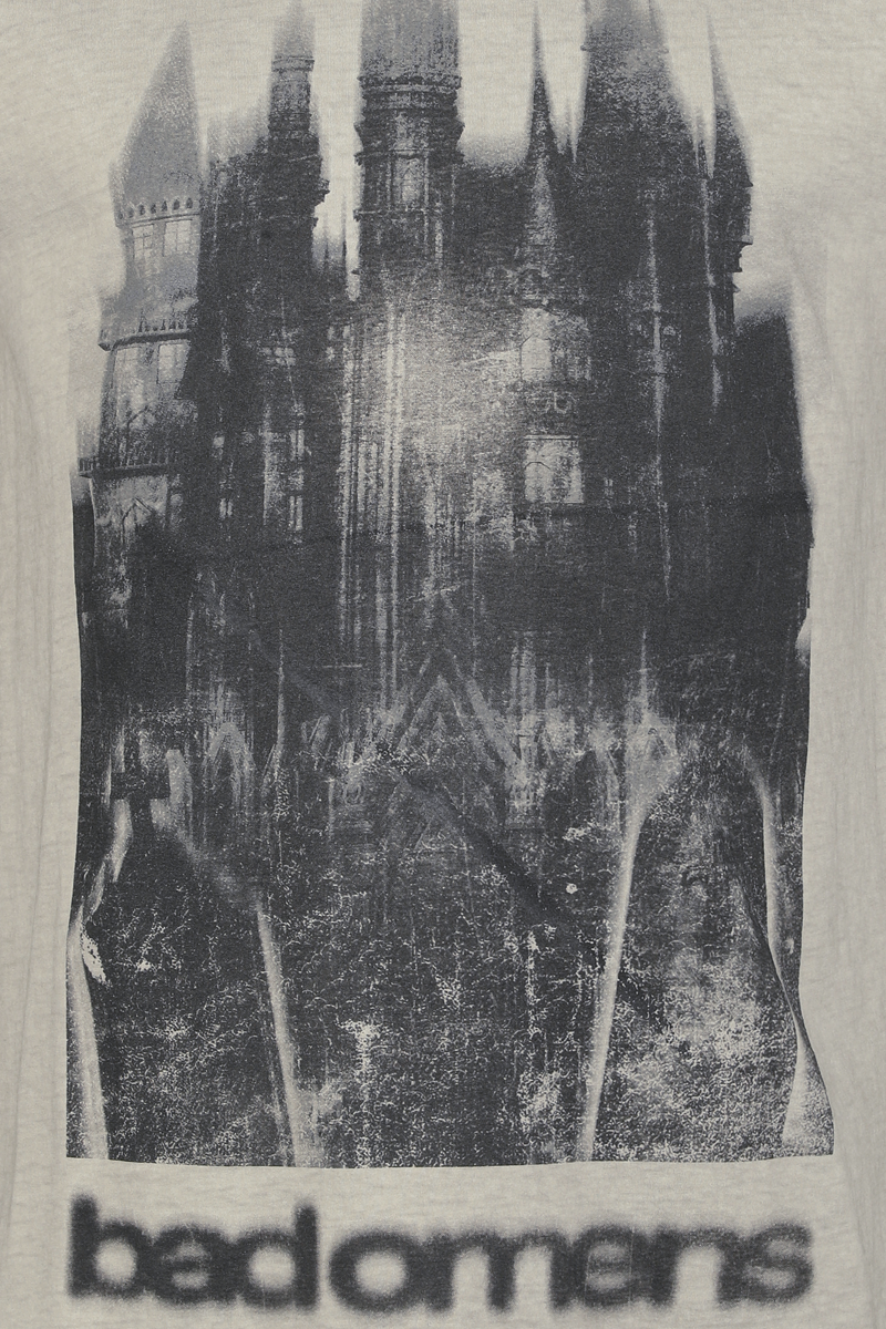 Thumbnail - Bad Omens Castle T-Shirt grau in L
