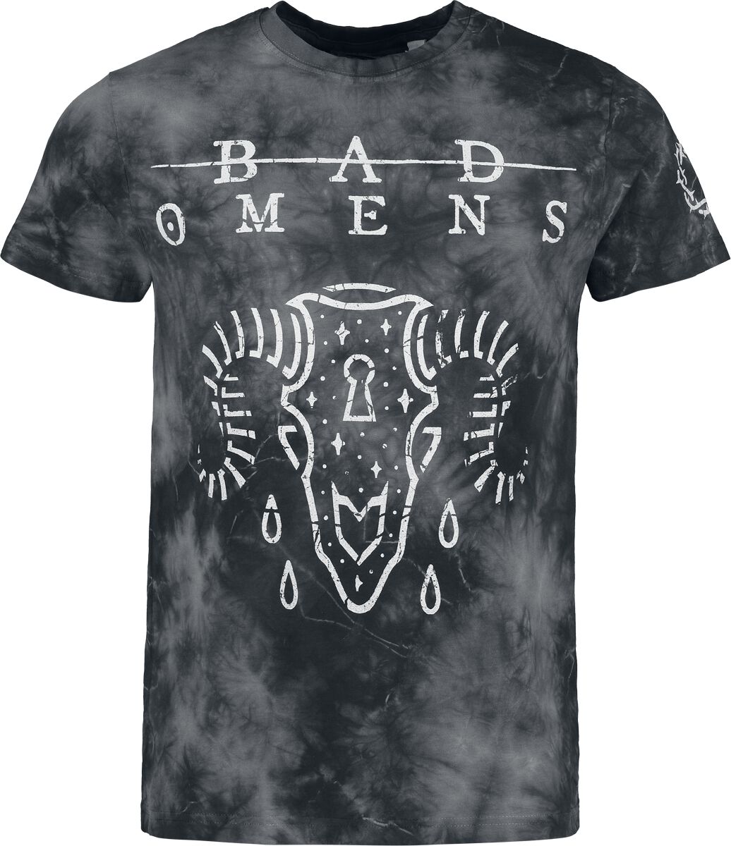 T-Shirt - Ram Skull - S bis 4XL - für Männer - Größe 3XL - schwarz - EMP exklusives Merchandise! - Männer - male