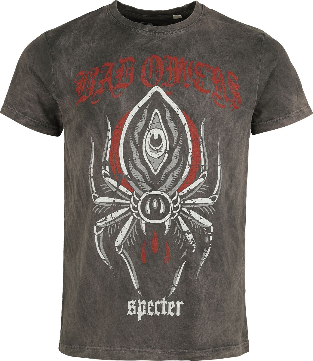 Levně Bad Omens Spider Tričko šedá