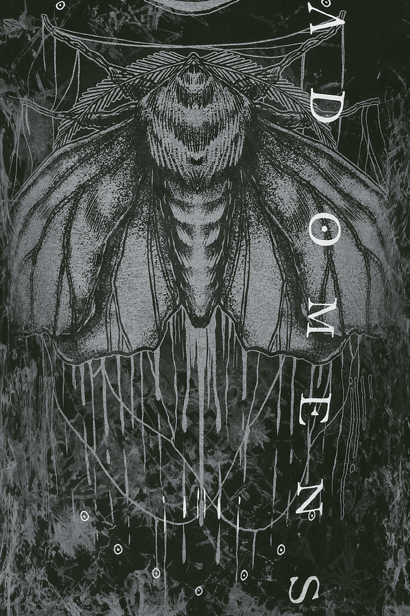 Thumbnail - Bad Omens Shadow Moth T-Shirt schwarz in 3XL