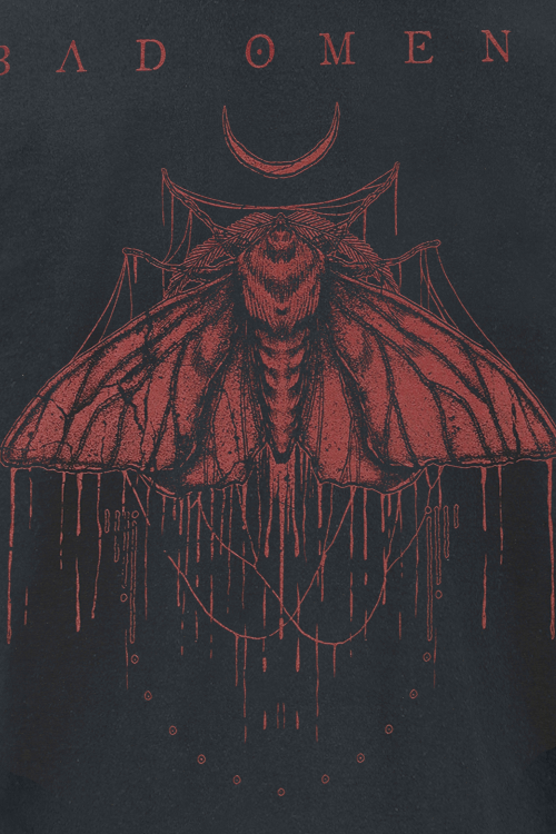 Thumbnail - Bad Omens Moth T-Shirt schwarz in XXL