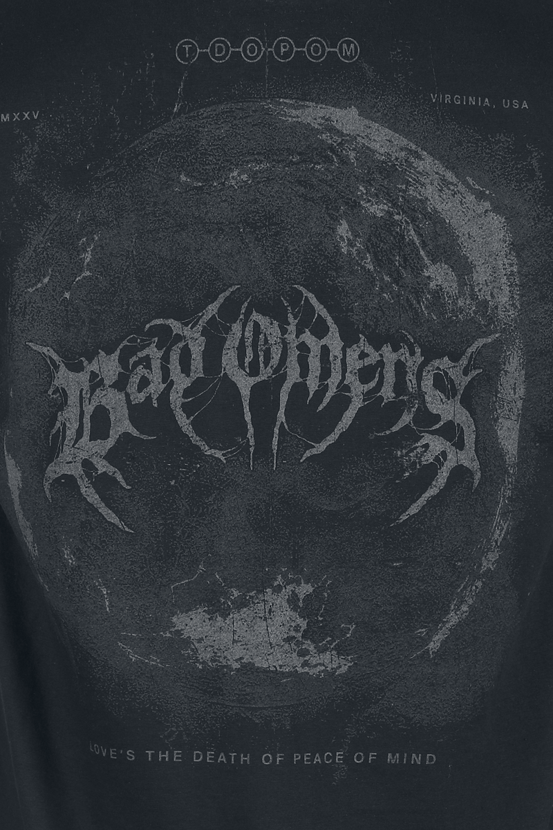 Thumbnail - Bad Omens Dark Planet T-Shirt schwarz in XL