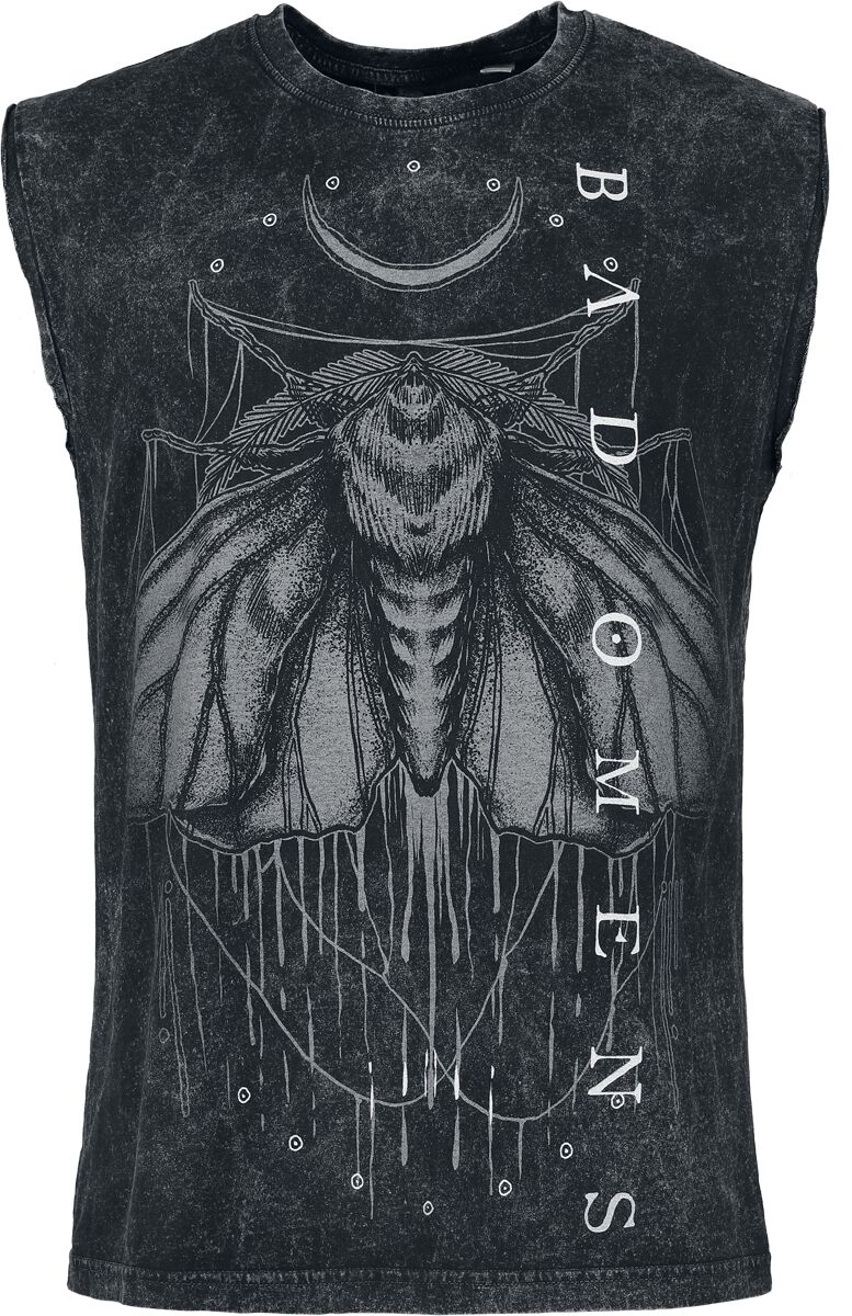 Bad Omens Shadow Moth Tank-Top grau in S
