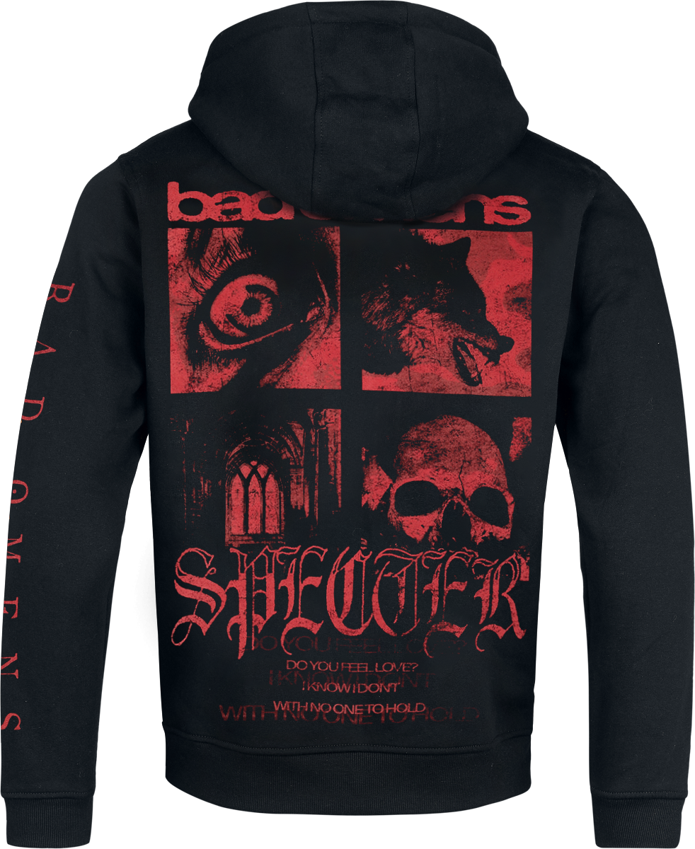 Thumbnail - Bad Omens Specter Kapuzenjacke schwarz in M