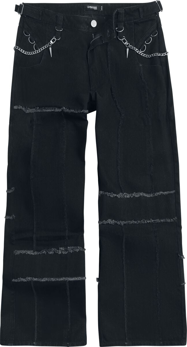 Gothicana by EMP - Gothic Jeans - Eternal Allure - W32L32 tot W36L34 - voor Mannen - zwart