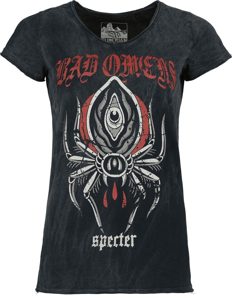 Levně Bad Omens Spider Dámské tričko černá
