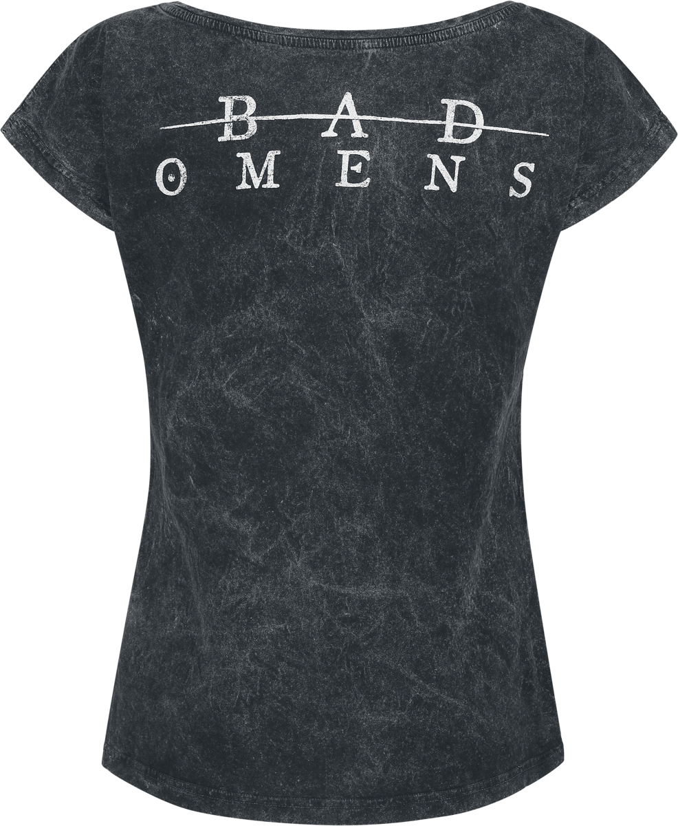 Thumbnail - Bad Omens Ram Skull T-Shirt schwarz in 3XL
