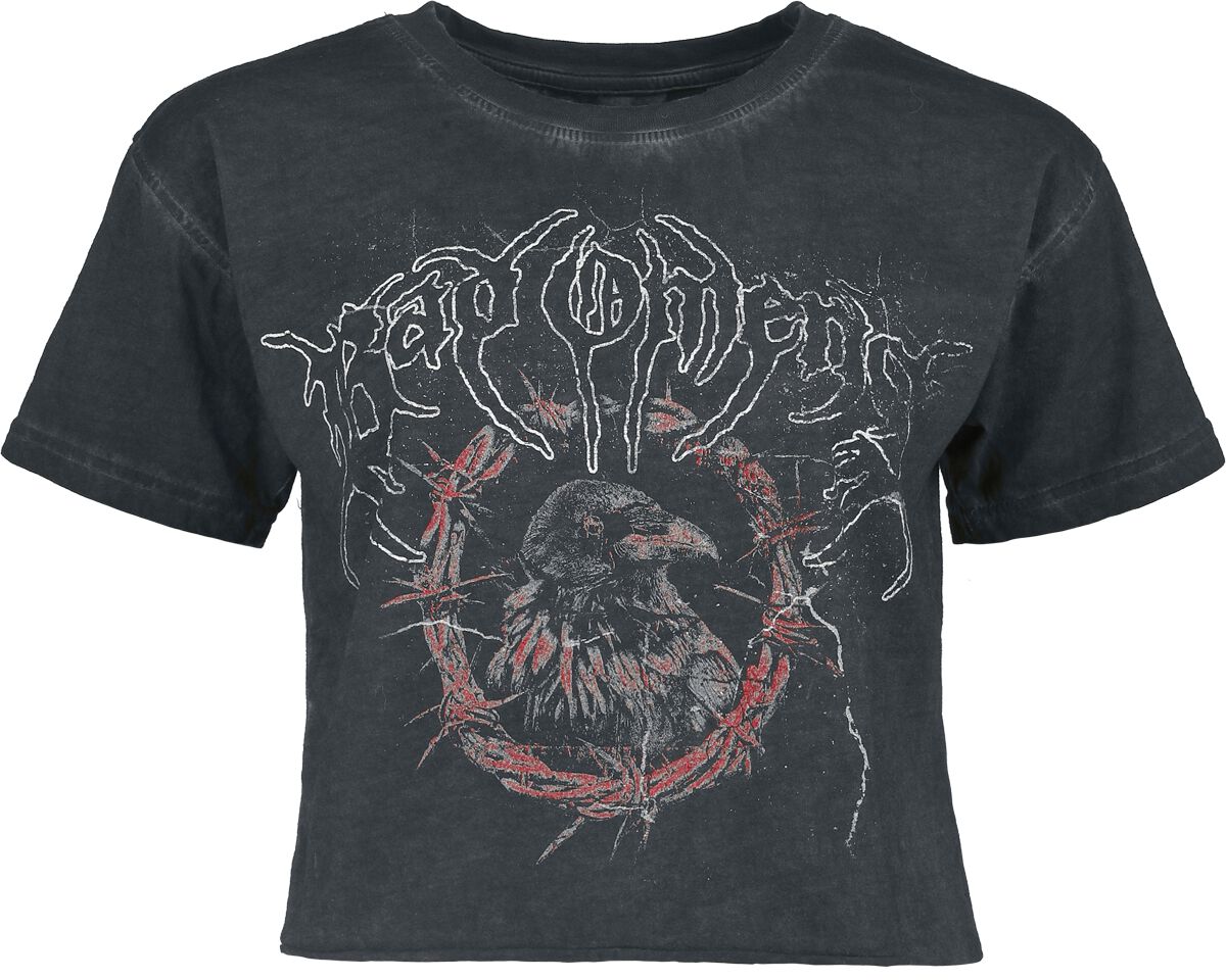 Bad Omens Draugr Crow T-Shirt anthracite