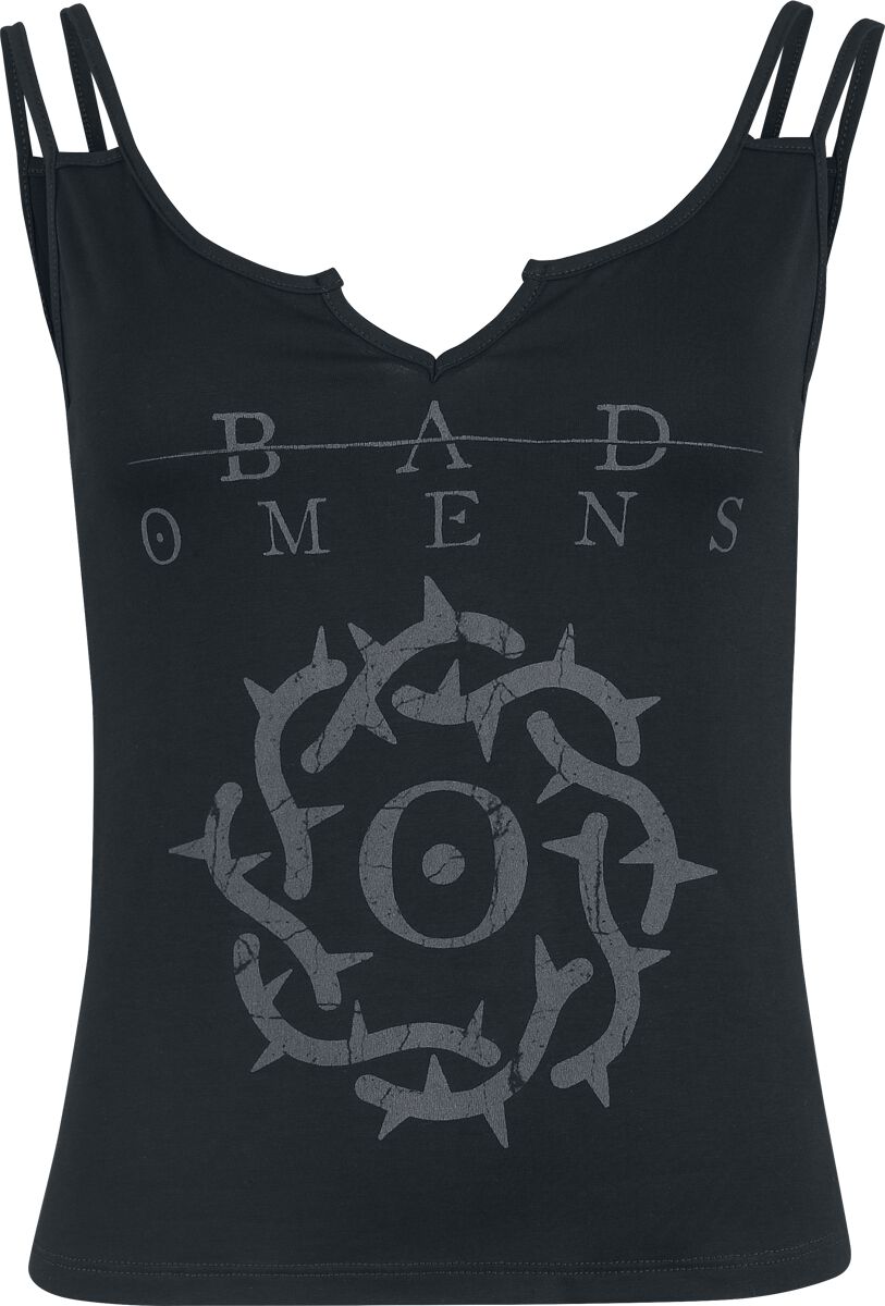 Levně Bad Omens Crown Dámský top černá