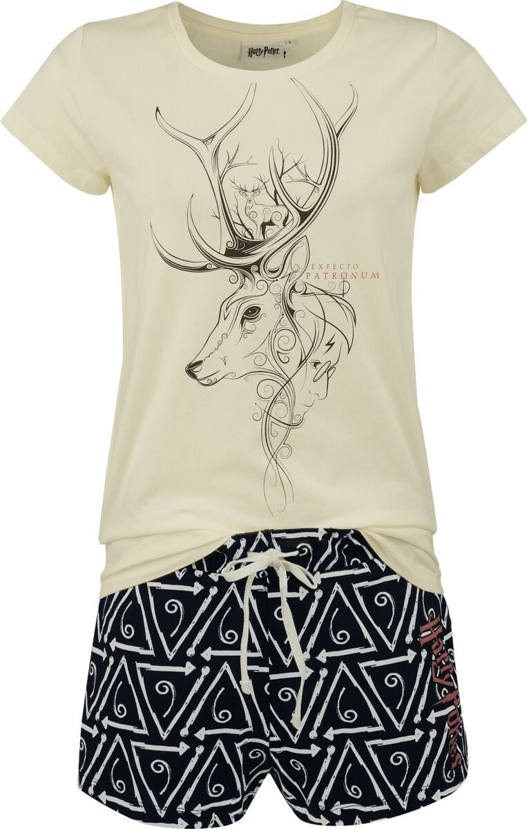 Harry Potter Pyjamas - Patronus - S 3XL - för Dam - flerfärgad