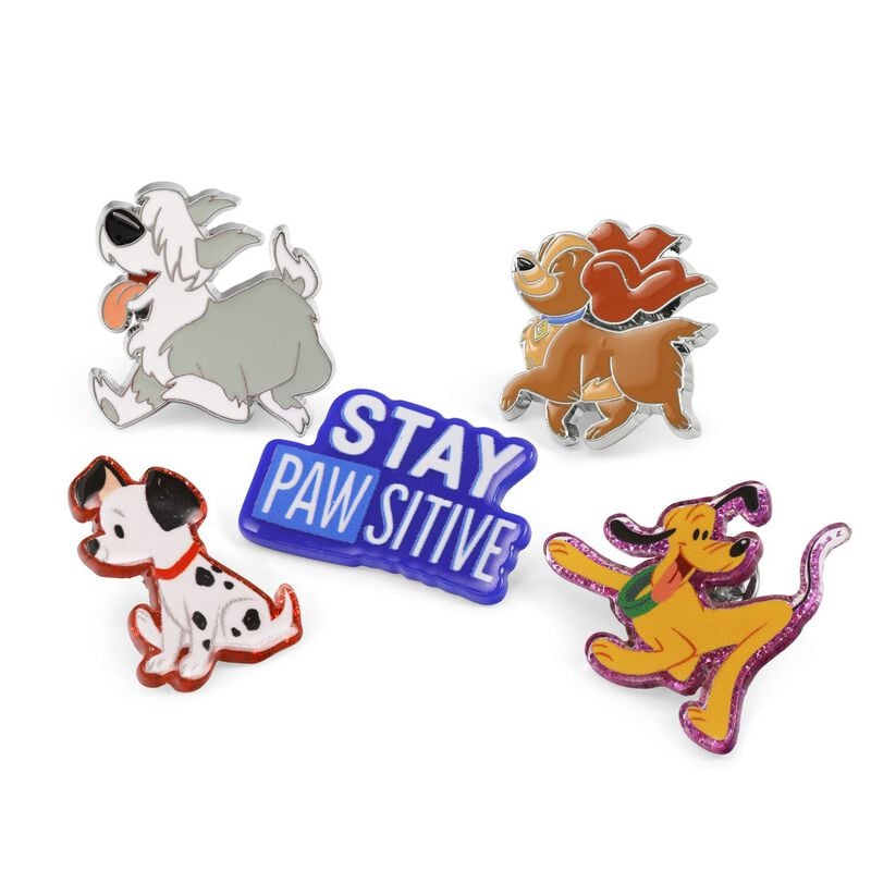 Ravensburger Set 5 Pins Perros Disney - Imagen 2