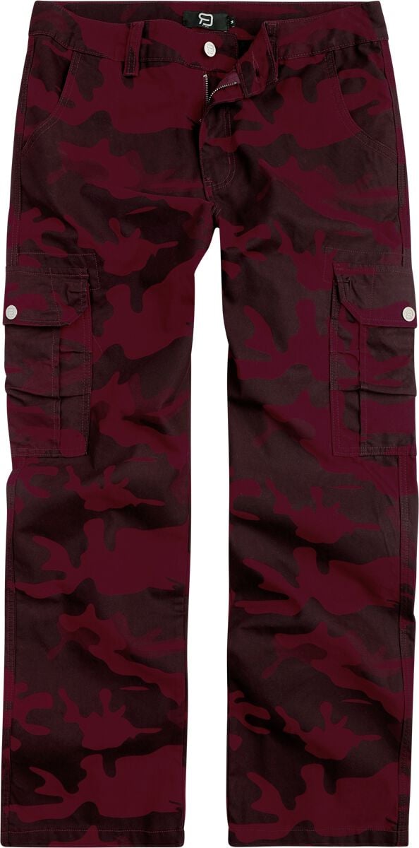 Cargohose für Männer  rot "RED by EMP" von RED by EMP