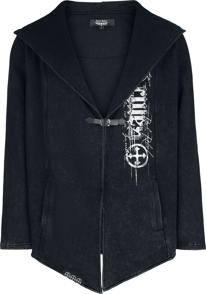 Rock Rebel by EMP - Rock Cardigan - Rebels & Reapers - S bis XXL - für Männer - Größe S - schwarz