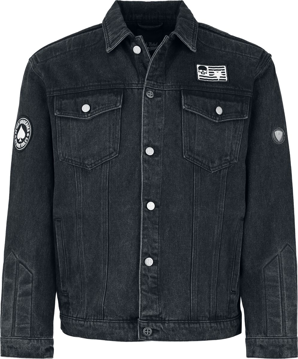 Rock Rebel by EMP - Rock Spijkerjas - Rebels & Reapers - S tot XXL - voor Mannen - grijs