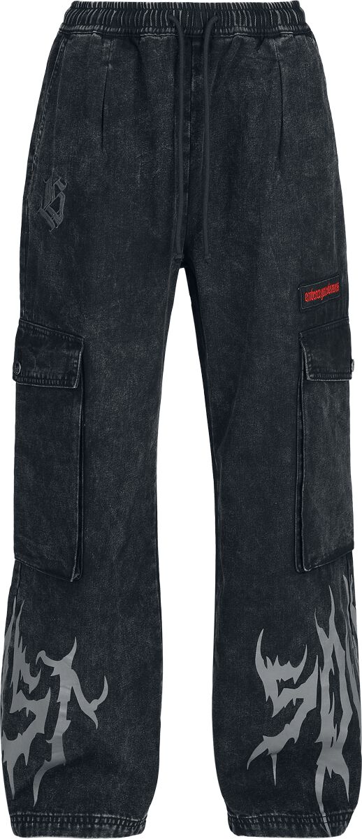 Rock Rebel by EMP - Rock Jeans - Lost Souls - S bis XL - für Damen - Größe S - schwarz