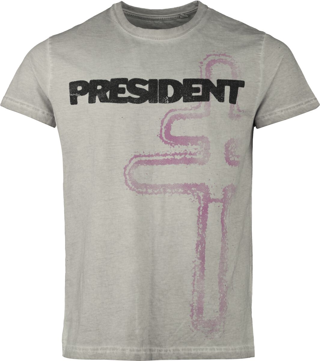 President Angel T-Shirt grau in M 22943-President
