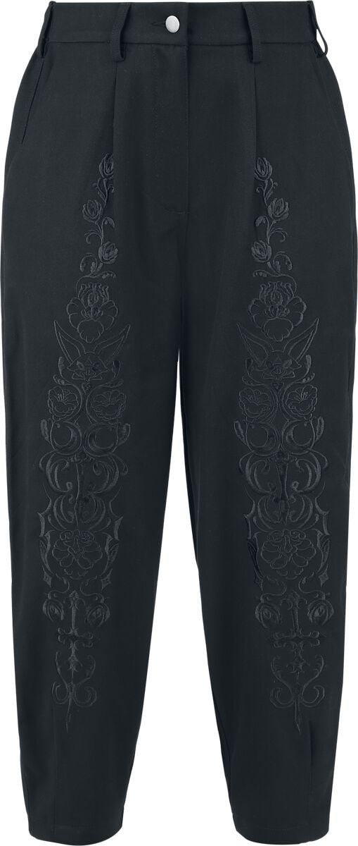 Gothicana by EMP - Gothic Stoffen broek - Countess Bathory - S tot XXL - voor Vrouwen - zwart