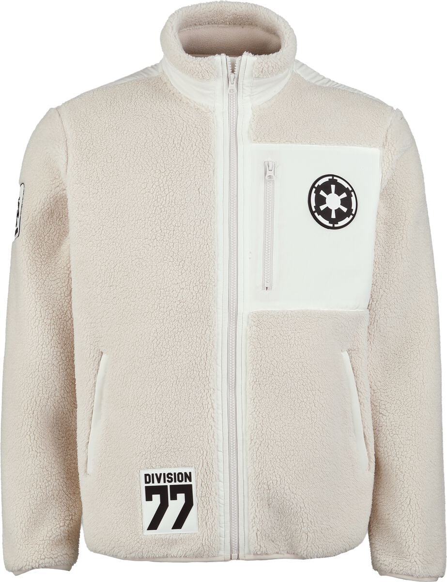 Star Wars - Disney Tussenseizoensjas - Stormtrooper - Division 77 - Sherpa - S tot XXL - voor Mannen - beige