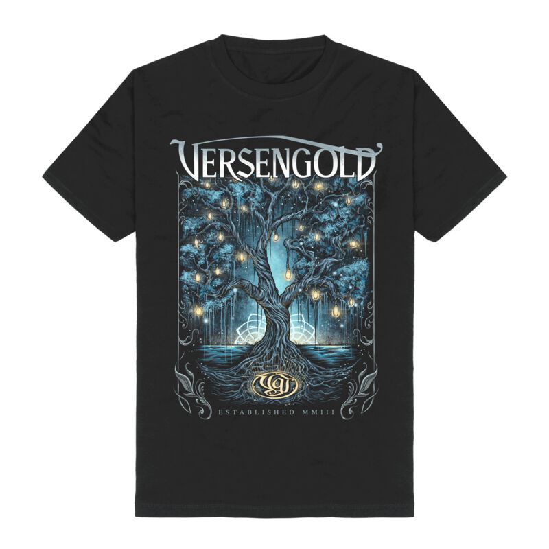 Levně Versengold Baum der Balladen Tričko černá