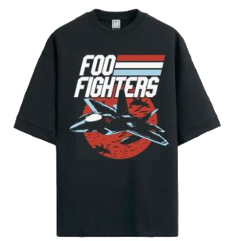 Foo Fighters T-Shirt - Amplified Collection - Top Dave - S bis XXL - für Männer - Größe S - schwarz  - Lizenziertes Merchandise!