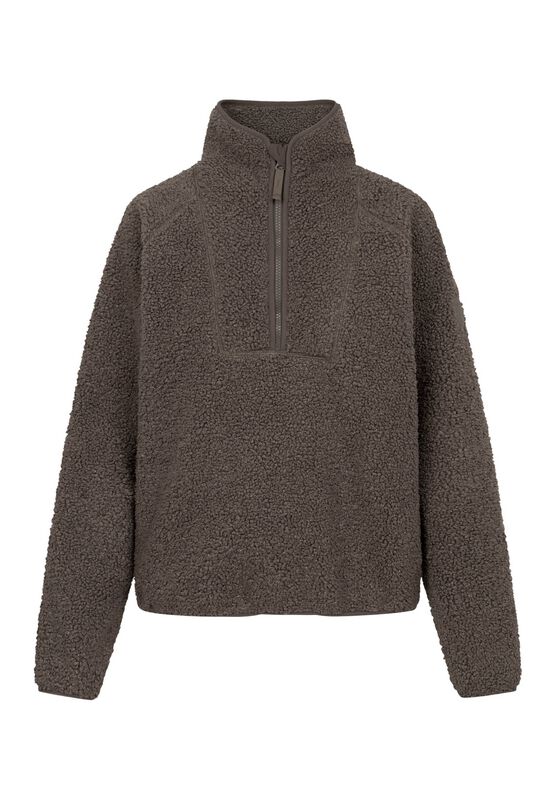 Derbe Hamburg Übergangsjacke - Kuschelby Troyer - S bis XL - für Damen - Größe S - braun