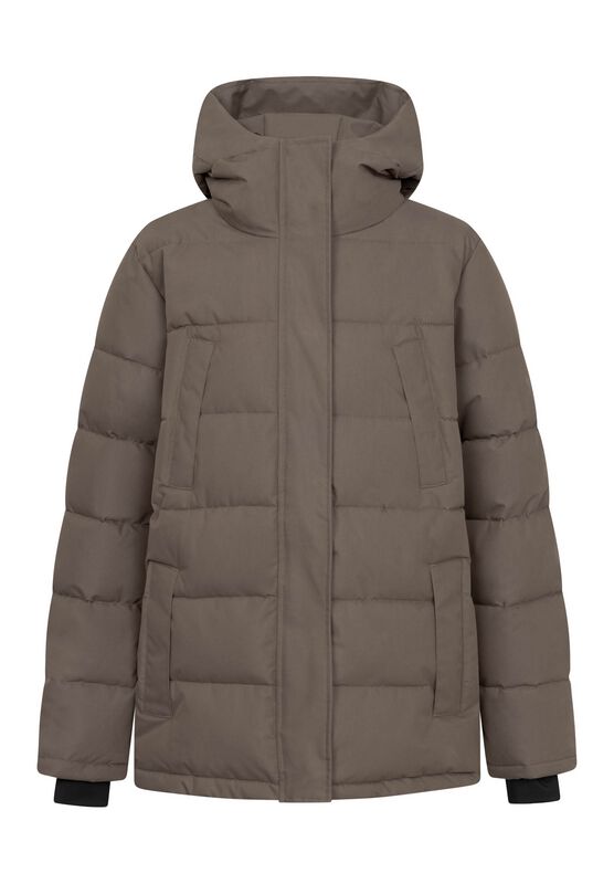 Derbe Hamburg Winterjacke - Sonholm - XS bis XL - für Damen - Größe S - taupe