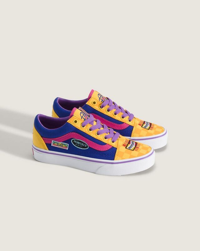 Baskets  de Vans - Kids - Old Skool V KPop Demon Hunters Rumi - Größere Kinder (8-14 Jahre) - EU35 à EU 38 - pour Femme - multicolore