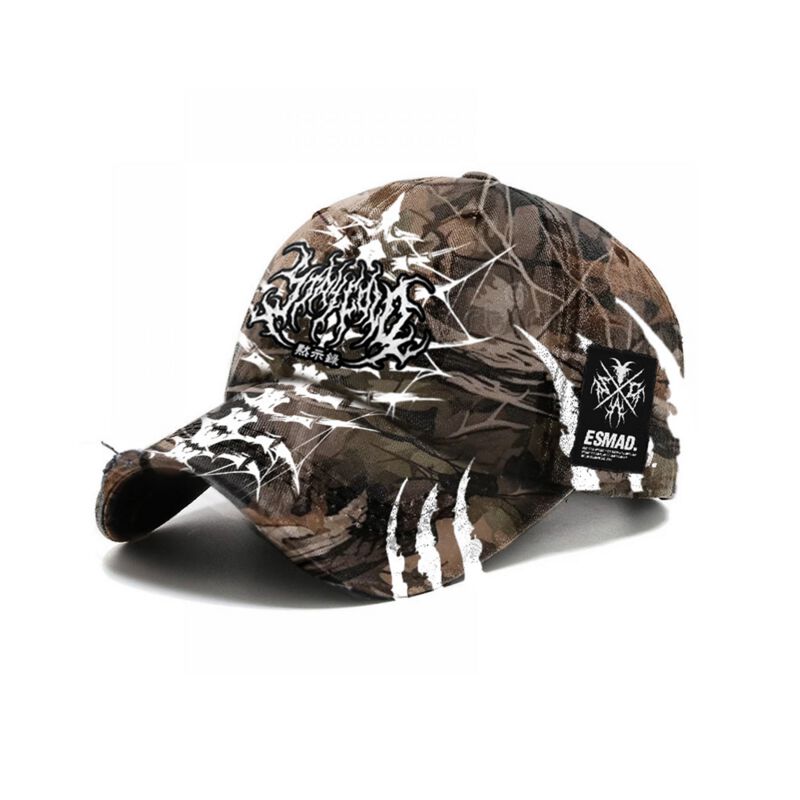 Stay Cold Apparel - Camouflage/Flecktarn Cap - Doom Drifter Realtree (Custom) - Distressed Baseball Cap - für Männer - multicolor