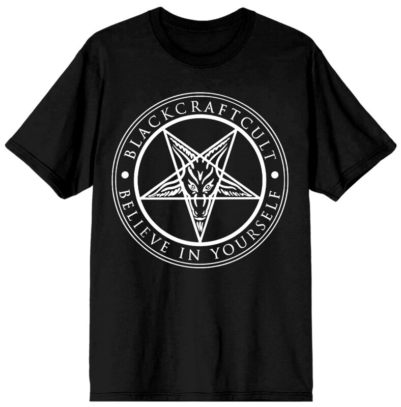 Gothic T-Shirt - Believe In Yourself T-Shirt - M bis XXL - für Männer - Größe M - schwarz - Männer - male