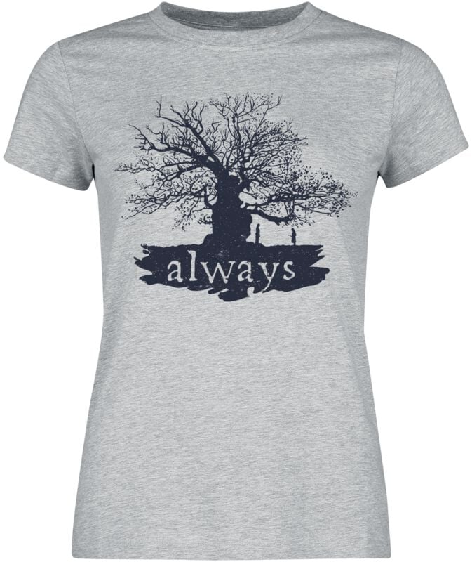 Harry Potter T-Shirt - Magic Tree - M bis XXL - für Damen - Größe L - grau meliert  - EMP exklusives Merchandise!