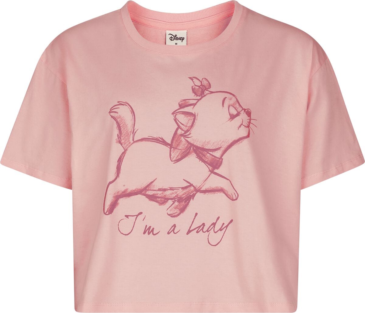 Maglietta oversize Disney di Aristogatti - Marie - I'm A Lady - S a XXL - Donna - rosa