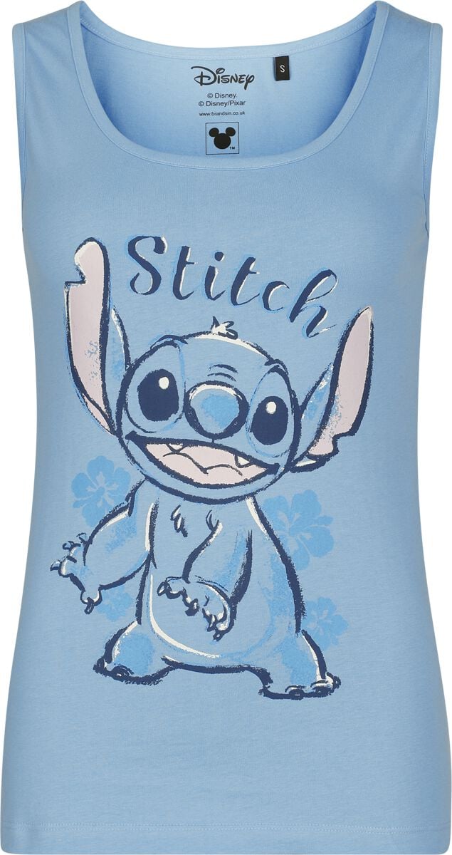 🏷️ Débardeur Disney de Lilo & Stitch - Stitch - Croquis - pour Femme