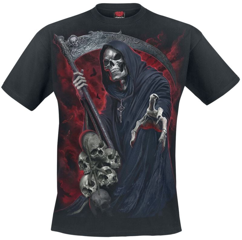 Spiral Reaper Revenge T-Shirt T-Shirt schwarz in 3XL