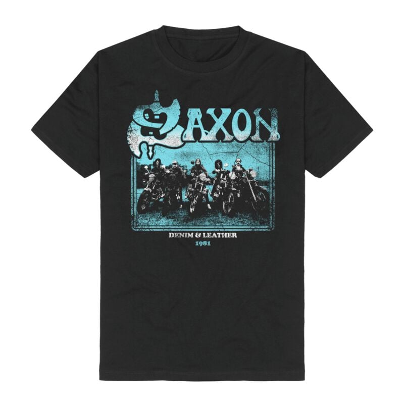 Saxon Never Surrender T-Shirt black