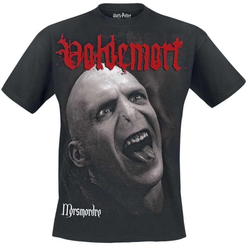 Koszulka Harry Potter - T-shirt Morsmordre - Mężczyźni - czarny