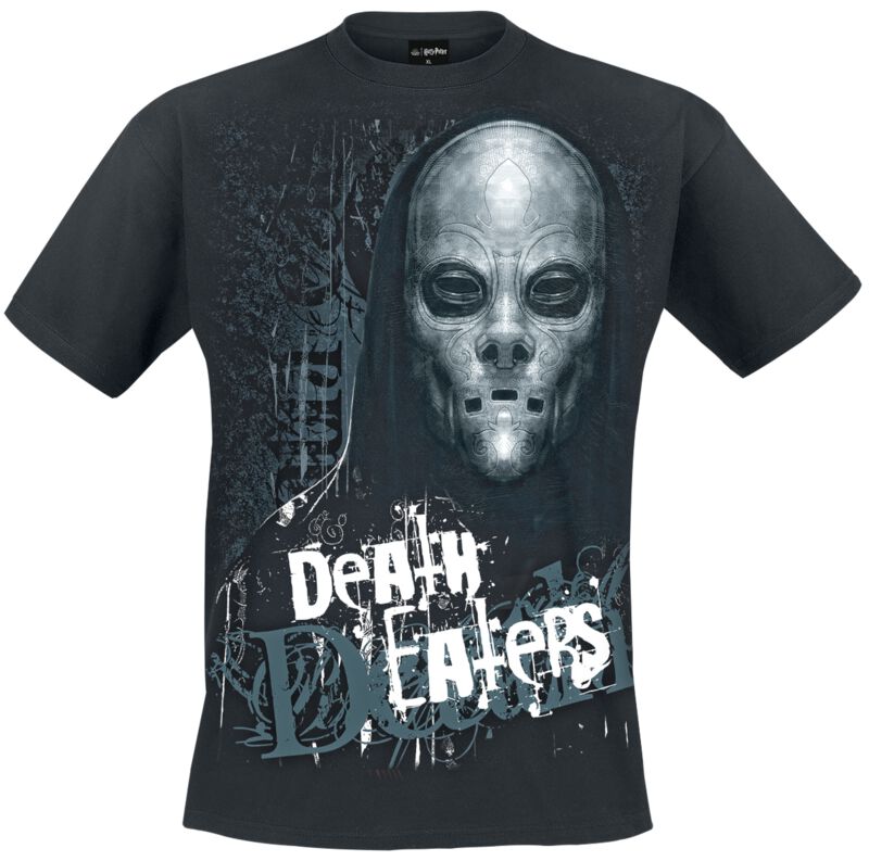 Harry Potter T-shirt - Death Eater - S 4XL - för Herr - svart