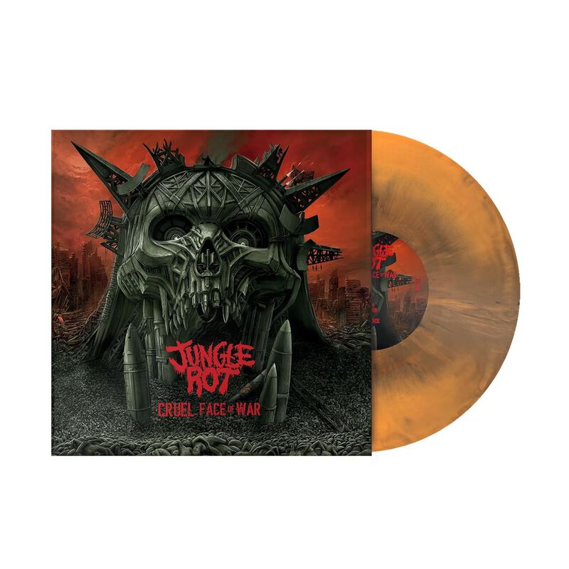 Jungle Rot Lp - Cruel Face Of War - Voor Geen - Standaard