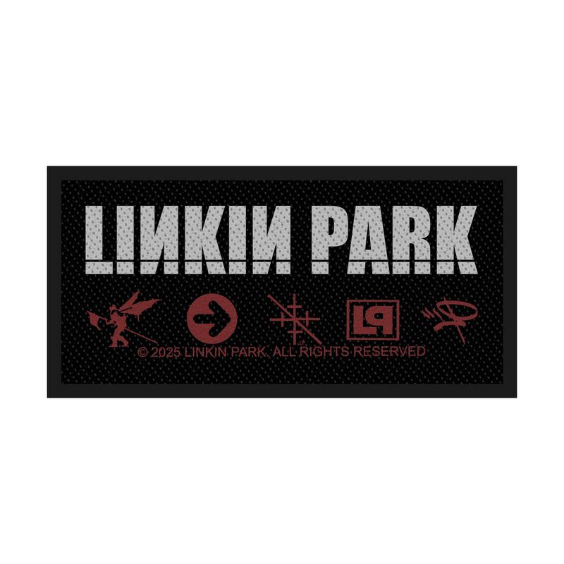 Levně Linkin Park Hybrid Theory Logo nášivka vícebarevný