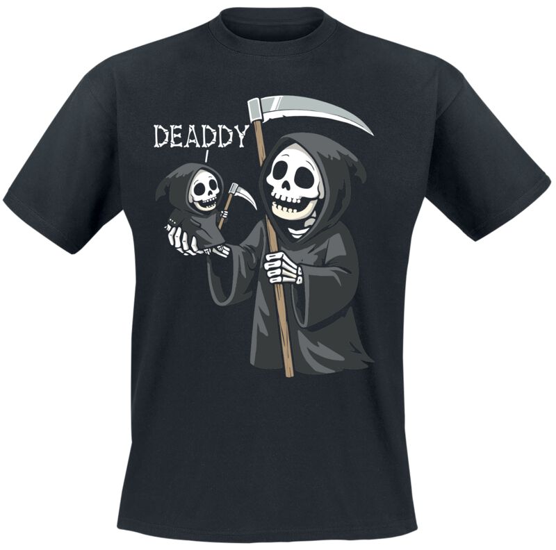 Sprüche T-Shirt - Deaddy - M bis 3XL - für Männer - Größe XXL - schwarz