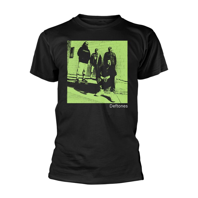 Deftones T-Shirt - Green - S bis XXL - für Männer - Größe M - schwarz  - Lizenziertes Merchandise!