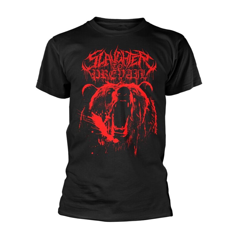 T-Shirt  di Slaughter To Prevail - Grizzly - S a XXL - Uomo - nero