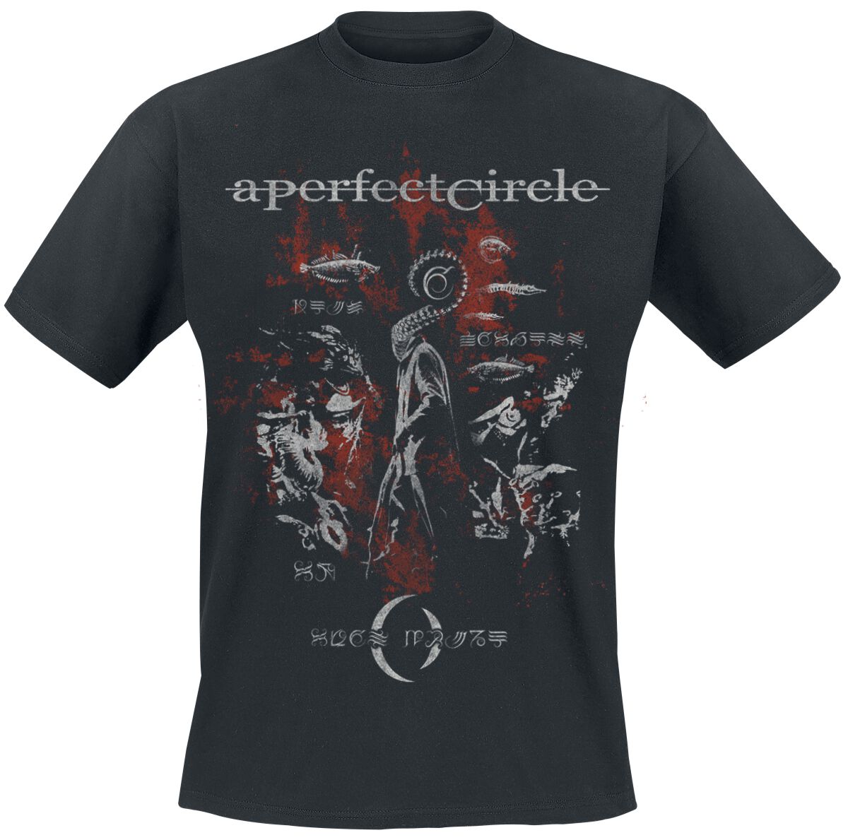 Levně A Perfect Circle Magdalena Distressed Tričko černá