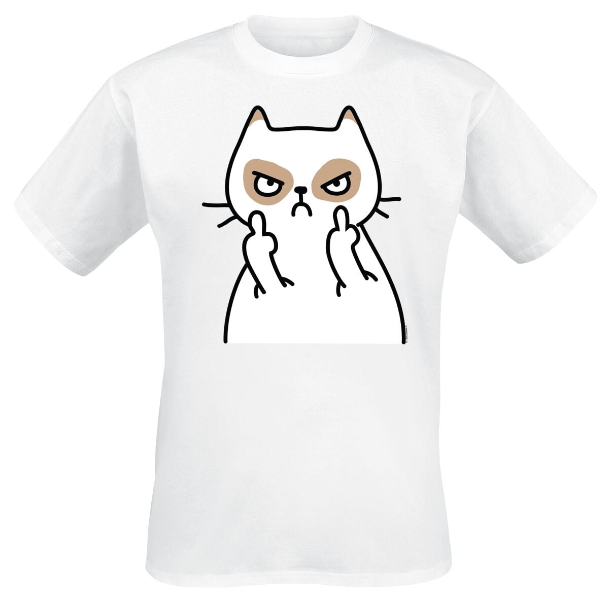Tierisch T-Shirt - Muther Fluffer Men's White T-Shirt - S bis 3XL - Größe 3XL - weiß