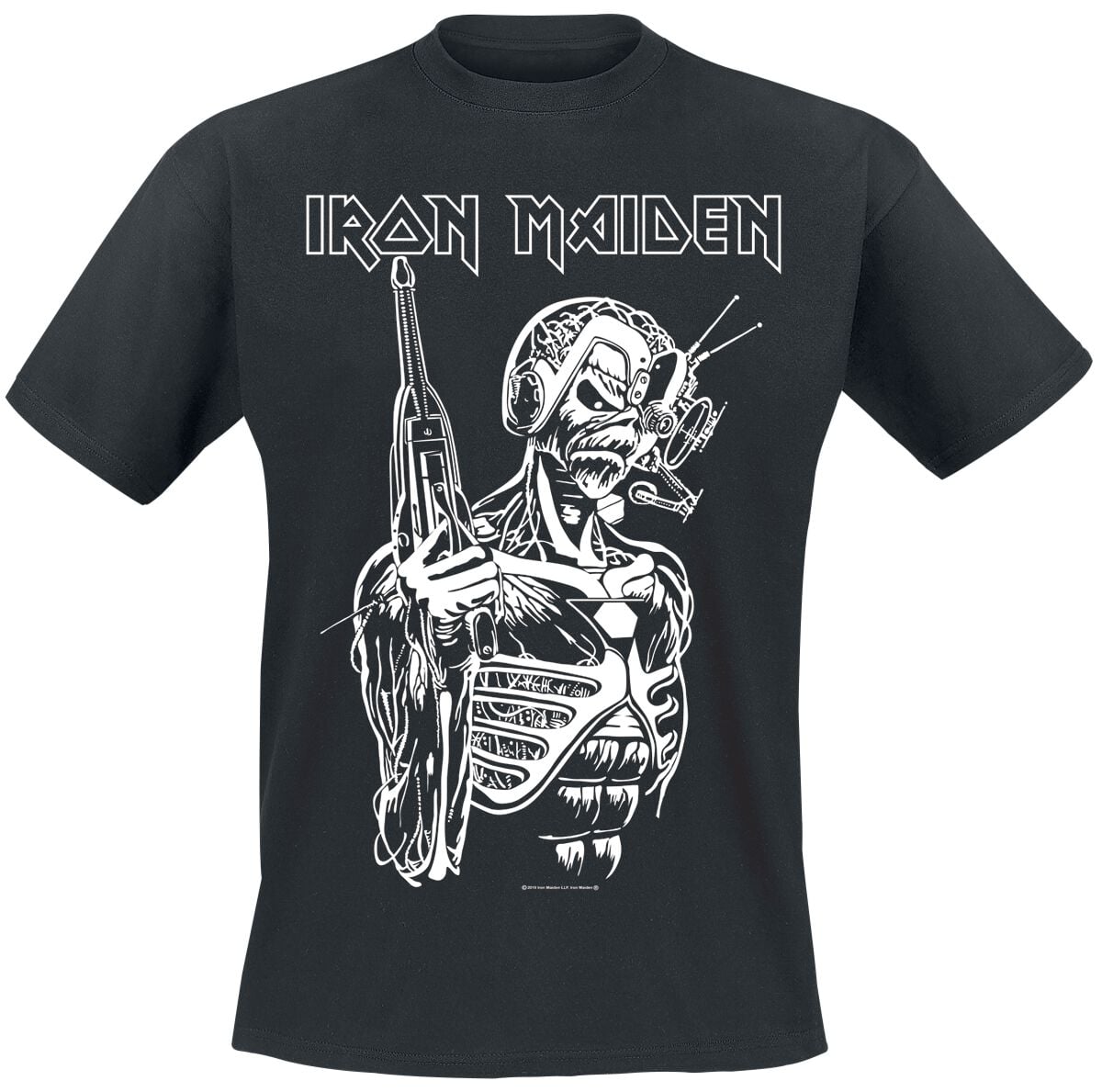 Iron Maiden Somewhere In Time T-Shirt schwarz in 3XL