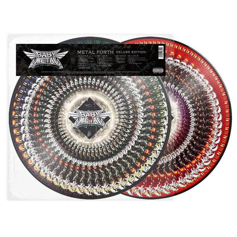 Babymetal Metal Forth Lp Multicolor