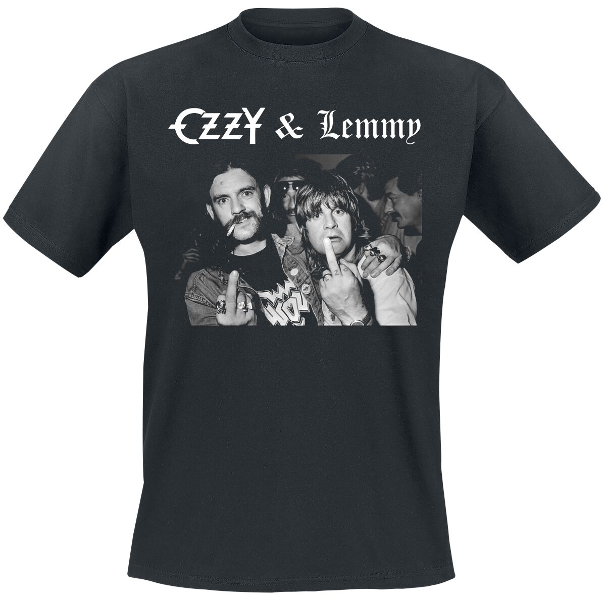 T-Shirt - Hellraiser Ozzy & Lemmy - S bis 5XL - für Männer - Größe XXL - schwarz - Lizenziertes Merchandise! - Männer - male