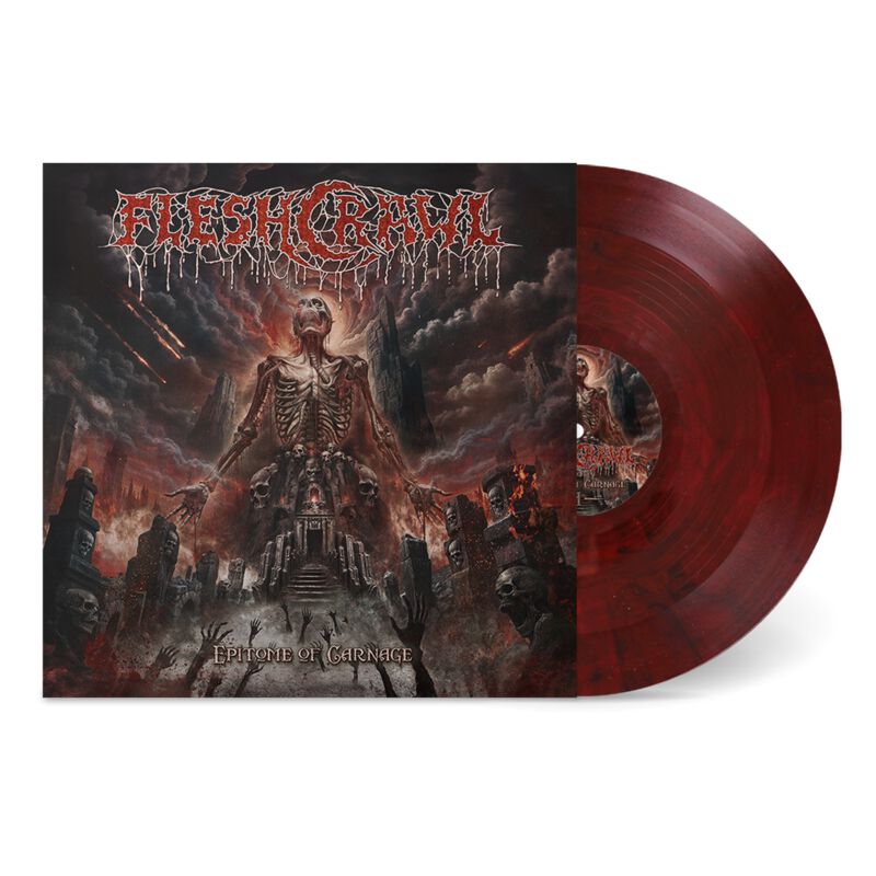 Fleshcrawl Epitome Of Carnage Lp Multicolor